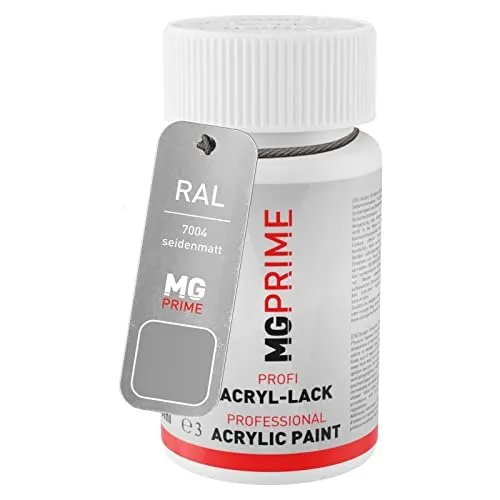 MG PRIME RAL 7004 Signalgrau/Signal grey seidenmatt Lackstift 50 ml schnelltrocknend