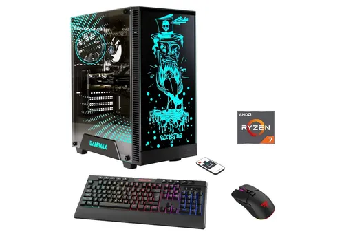 Hyrican Rockstar 7157 Gaming-PC (AMD Ryzen 7 7700X, RTX 4070, 16 GB RAM, 1000 GB SSD, Luftkühlung, DDR5, PCIe SSD Gen4, Windows 11)