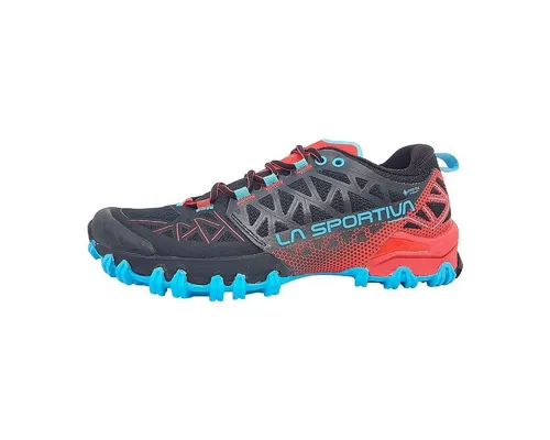 LA SPORTIVA BUSHIDO II GTX Damen Schwarz 37,5 - Laufschuhe für Damen mit Gore-Tex Invisible Fit™-Membran, die bei jedem Wetter trocken bleiben. Ideal für Skyrunning Wettkämpfe: super leicht, maximaler Grip und Stabilität auf jedem Untergrund.