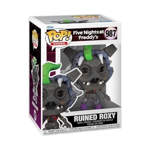 Funko Pop! Games: Five Nights at Freddy's - Roxanne Wolf - FNAF - Vinyl-Sammelfigur - Geschenkidee - Offizielle Handelswaren - Spielzeug Für Kinder und Erwachsene