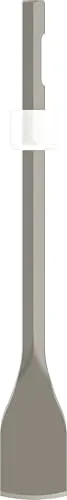 Bosch Accessories 1618631001 Spatmeißel 60mm - Meißel für die Metallbearbeitung, ideal für Abrissarbeiten mit hoher Materialabtragsrate in Beton und Asphalt, kompatibel mit SDS hex Schaftsystem.