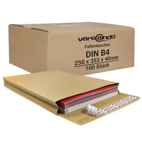 Briefumschläge Braun von versando