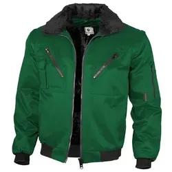 Qualitex Workwear 4-in-1 Arbeitsjacke 5XL in grün von Qualitex