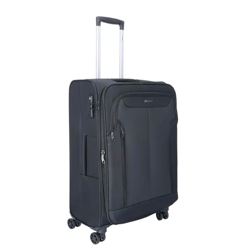 TheTrueC 4 Rollen Koffer Superlight 68cm Kopenhagen in schwarz von TheTrueC