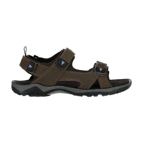 CMP Almaak Hiking Sandal seppia (P816) 40 - Perfekte Outdoor-Sandale - Wanderschuhe für Herren, ideal für Freizeit und Trekking. Ergonomisches Design mit strapazierfähiger Innensohle aus Rauleder und verstellbaren Klettverschlüssen für höchsten Komfort und optimale Passform.