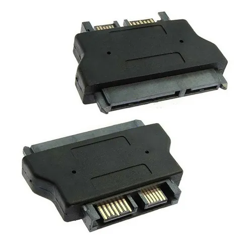 C24 Kabel Adapter SATA 22 Pin > Slim SATA 13 Pin DVD / CD Laufwerk Anschluss 5V