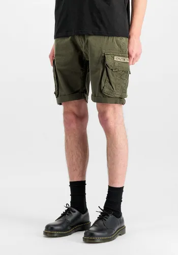 Herren Cargoshorts CREW Unisex 32 - Hosen mit schmaler Passform, ideal für lässige Sommerlooks. Die Shorts bietet praktischen Stauraum mit offenen Eingrifftaschen und Pattentaschen für deine Essentials.