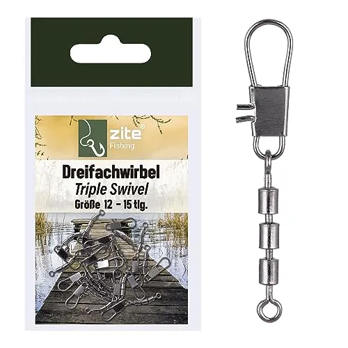 Karabiner & Wirbel Silber von Zite