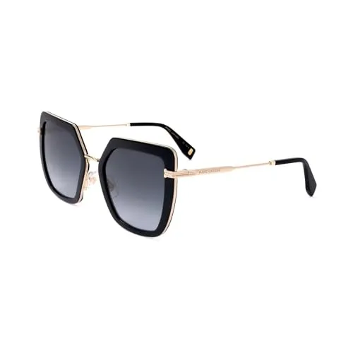 Marc Jacobs MJ 1065/S Sonnenbrille, Gold Black, 54 mm Damen - Elegante Sonnenbrille von Marc Jacobs in Gold Black, Größe 54 mm, inklusive Schutzhülle. Perfekt für stilbewusste Damen, die Wert auf Design legen.