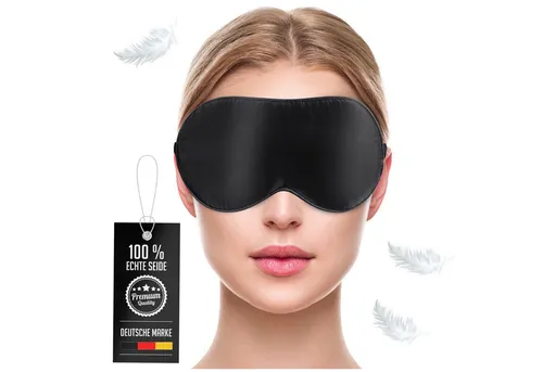 Liebesfreunde Schlafmaske Premium aus echter Seide von Liebesfreunde