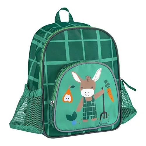 Sterntaler Unisex Funktions-Rucksack Emmilius, grün - Schulranzen mit Hauptfach und doppeltem Zipper, verstellbaren Gurten und integrierten Reflektoren für mehr Sicherheit in der Schule.