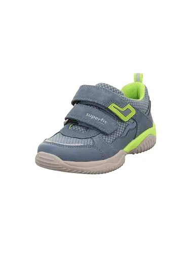 Superfit Storm Sneaker, Blau/Hellgrün 8010, 36 EU in beige von Superfit