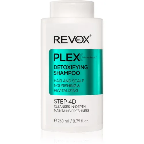 Revox B77 PLEX Detoxifying Shampoo. Step 4D reinigendes Detox-Shampoo 260 ml