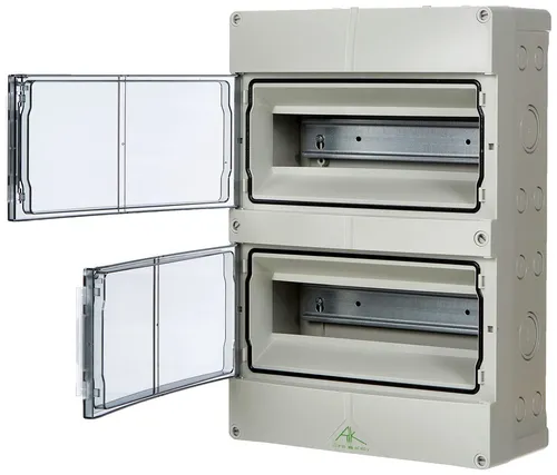 Spelsberg AK 24 Kleinverteiler - Kleinverteiler mit IP65 Schutzart, 24 Teilungseinheiten und elastischen Einführungen, ideal für sichere Elektroinstallationen in Innen- und Außenbereichen.