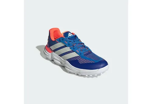 adidas Unisex Adipower 3 Hockey-Schuhe – Bright Royal/Zero Metalic/Cloud White, 42 EU - Hochwertige Hockey-Schuhe mit regulärer Passform. Der strapazierfähige Obermaterialmix sorgt für Komfort und Stabilität auf dem Platz.