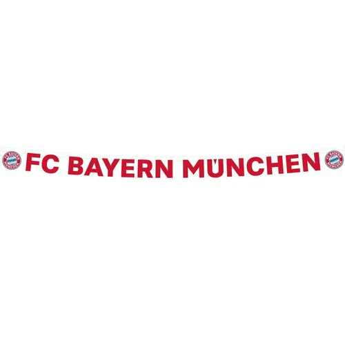 FC Bayern München Letterbanner 11 x 180 cm Fußball Party Kindergeburtstag Deko
