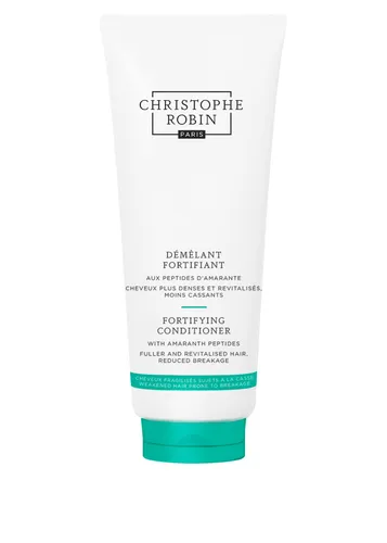 Christophe Robin Fortifying Conditioner 200 ml - Conditioner zur Reduzierung von Haarausfall, macht das Haar sichtbar kräftiger und verleiht dünner werdendem Haar mehr Widerstandskraft für glänzende, revitalisierte Längen.