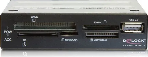 DeLock Card Reader Delock USB -> 57in1 +1x USB intern