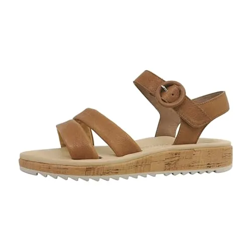 Paul Green Sandalen Damen 31383039333635 Braun 36 EU - Wanderschuhe für Damen, hochwertige Sandalen aus Leder mit weicher Gummisohle für optimalen Komfort und Atmungsaktivität an warmen Tagen.