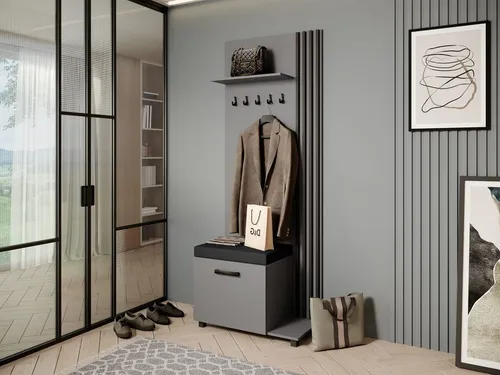 Kleiderschränke Grau von Beautysofa