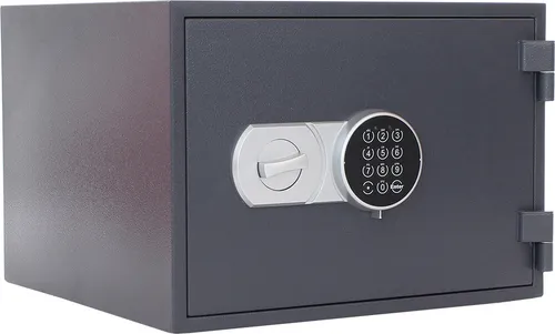 Profirst Feuerschutztresor Versal Fire 40 ECB S FS60P - Tresor mit 60 Minuten Feuerschutz für Dokumente, ideal für den sicheren Schutz Ihrer Wertgegenstände und eine flexible Inneneinteilung durch Kunststofflade.