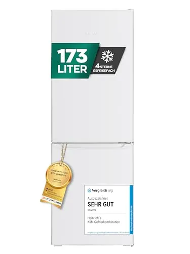 Heinrich´s Kühlgefrierkombination 173L