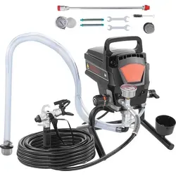 SucceBuy Stand Airless-Farbspritzgerät, 950 W 3000 PSI elektrisches Hochleistungsspritzgerät für feines und gleichmäßiges Streichen, Handgerä...