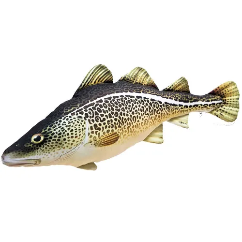 Kuschelfisch Dorsch 38cm Fish Pillow Kuscheltier Stofftier Geschenkidee