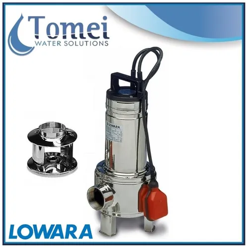 Abwasser Schmutzwasser Tauchpumpen DOMO10 0,75kW 230V Zweikanal Schwimmer Lowara