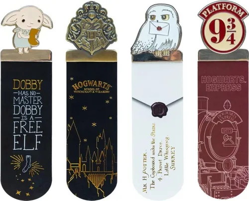 Harry Potter 4 Lesezeichen Set von Grupo Erik