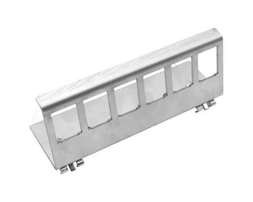 VALUE Hutschienen-Adapter unbestückt, für 6 Keystones Netzwerk-Panel