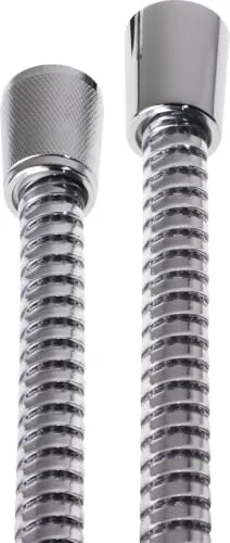 HANSA Duschschlauch für Brause | Spiral Brauseschlauch |175 cm | Chrom | bewährte Spiral-Haptik | universell geeignet für Handbrausen und Armaturen |flexibel | knickfest