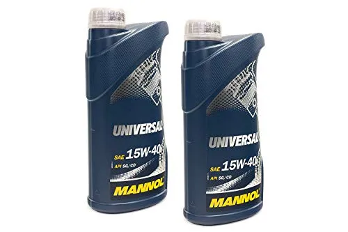 Motoröl MANNOL 15W-40 Universal API SG/CD 2 Liter