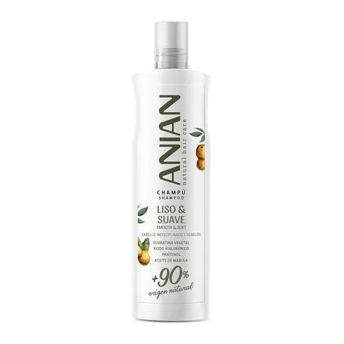 Anian Liso & Suave Champú Queratina Vegetal 400 Ml Mujer