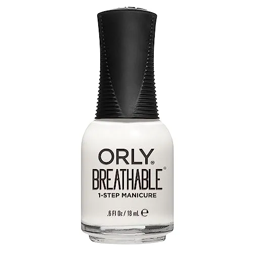 ORLYBeauty Breathable 18 ml | White Tips | Farbton Weiß | Nagellack | Nagelpflege | Starke & Schöne Nägel | Lange Haltbarkeit | Maniküre