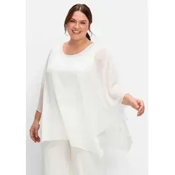 Sheego Klassische Bluse Tunika 3/4-Arm von sheego