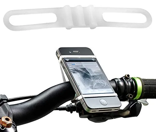 Callstel Handyhalter für Fahrrad: Universal-Fahrradhalterung für Smartphones und Handys (Smartphonehalter Fahrrad, Handy Fahrradhalterung, GPS)