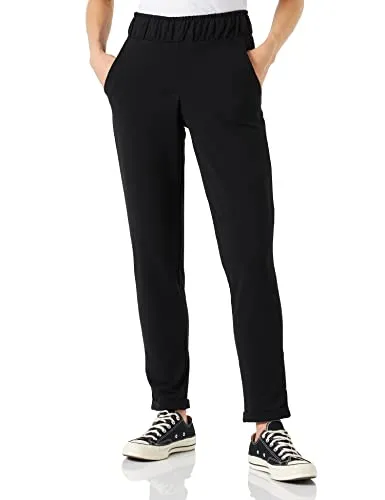 Nur Die Damen Sweat-Hose -Relax & Go- Freizeithose, Schwarz, XL EU - Sportliche Sweat-Hose für Damen, ideal für den Alltag. Mit elastischem Bund und praktischen Seitentaschen für höchsten Komfort.