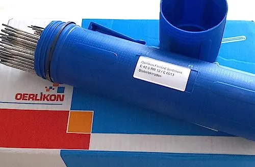 Fincord Köcher für Stabelektroden mit Oerlikon Fincord gefüllt 165 Stück/Verschiedene Stärken