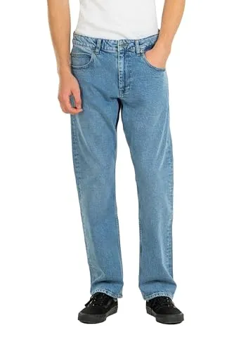 REELL Relax-fit-Jeans Lowfly 2 blau 36 - Klassische Relax-fit-Jeans aus hochwertigem Denim, ideal für den Alltag. Mit breitem Bund, geradem Bein und praktischen Taschen für optimalen Tragekomfort.
