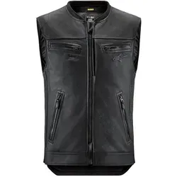 Alpinestars Tech-Air 3 V2 Leather Airbag Weste - Sonstige Motorradbekleidung mit wasserdichtem Design, integriertem Bluetooth und reflektierenden Elementen für optimale Sicherheit beim Fahren.