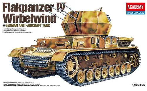 Academy 13236 - 1/35 Flak-Panzer IV Wirbelwind - Neu