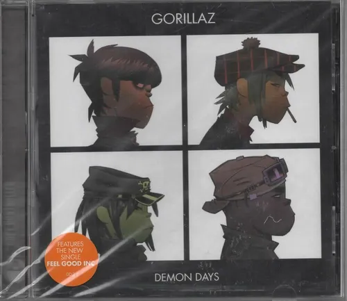 Gorillaz Demon Days CD NEU Last Living Souls Kids With Guns O Green World Dare
