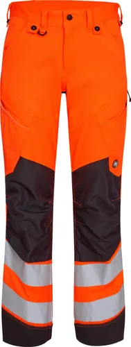 F. Engel Safety Hose, Orange/Anthrazit Grau, Gr. 54