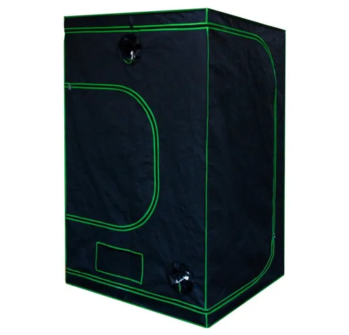 Kingpower Grow Zelt 120x120x200 cm - Zuchtzelt für Indoor-Garten, lichtundurchlässig mit 95% Lichtreflexion für optimales Pflanzenwachstum, perfekt für Gemüse und Kräuter.