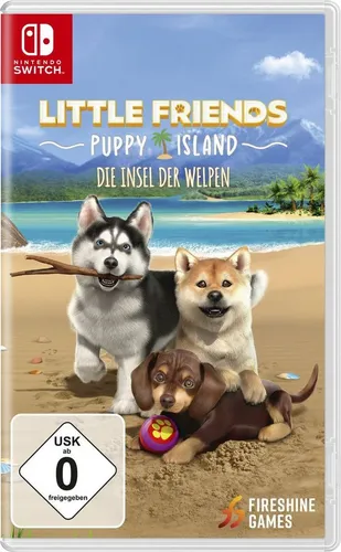Little Friends 2 Puppy Island - Switch - Spiele für Nintendo Switch: Erlebe das Abenteuer auf einer paradiesischen Insel mit 9 Welpenrassen, über 350 Outfits und der Möglichkeit, dein eigenes Welpenparadies zu erschaffen!