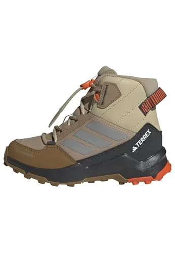 adidas Terrex AX4R Mid Climawarm+ Wanderschuhe für Kinder - Wanderschuhe für Kinder mit CLIMAWARM+ Isolierung, wasserdicht und atmungsaktiv. Ideal für Abenteuer bei jedem Wetter, leicht und mit hervorragendem Grip für Klettern und Laufen.