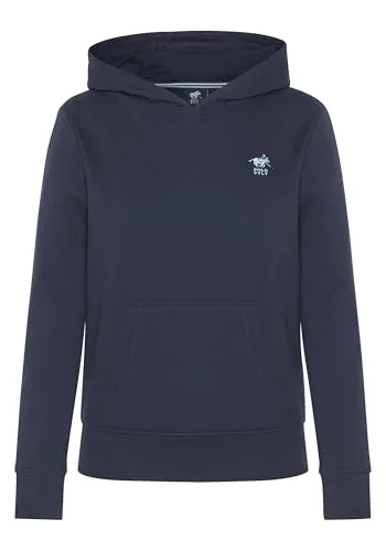 Polo Sylt Kapuzenpullover mit Logo in Multicolour-Optik von POLO SYLT
