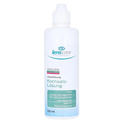 Lenscare Kochsalzlösung Pocket 100 ml