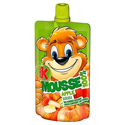 Kubus Fruchtmus 100% Apfel- Banane 100g von MWS Sp. Z o.o.